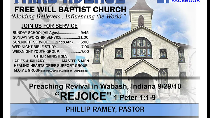 "Rejoice" 1 Peter 1:1-9 -Phillip Ramey