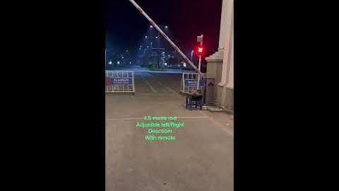 CLOTIX PARKING BARRIER INSTALL BY VWC LAHORE