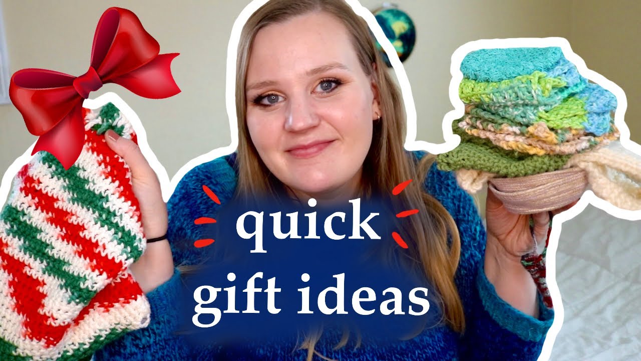 LAST MINUTE KNITTED GIFT IDEAS 