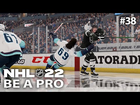 MASSIVE HEADSHOT IN GAME 4 | NHL 22 BE A PRO NEXT-GEN #38