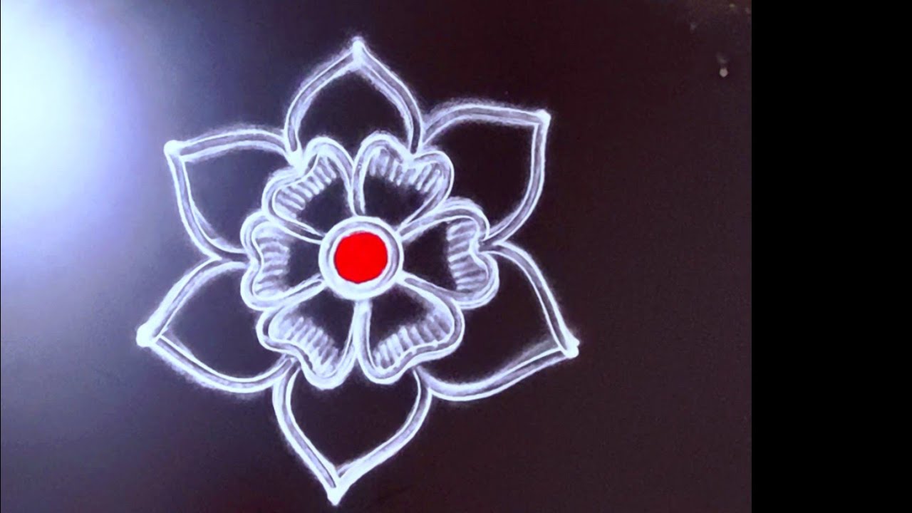 2 Beautiful margazhi kolam design 🙏 traditional rangoli designs ️ new ...