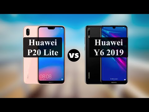 Huawei P20 Lite vs Huawei Y6 2019: Comparison