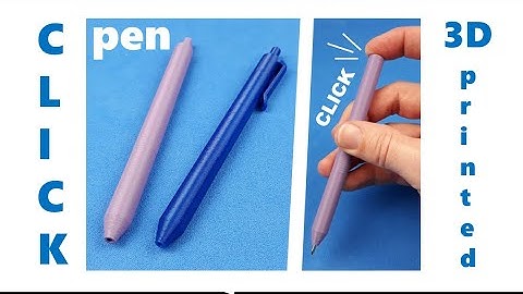 CLICK pen - 3D printed