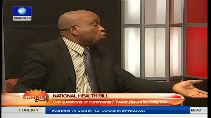 Sunrise Daily: Philip Njemanze Speaks On National Health Bill PT3