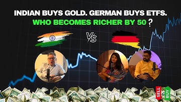 India Buys Gold. Germany Buys ETFs. Who Becomes Richer by 50? 🇮🇳 vs 🇩🇪 | Success Mantra
