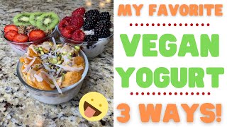 The BEST Vegan Yogurt | Forager Project Review | 3 Recipe Ideas