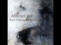 Abstract art mark making 10  grunge canvas