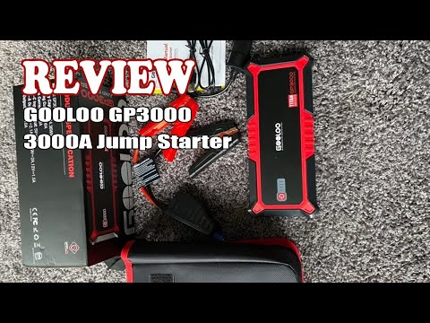 GOOLOO GP3000 3000A Jump Starter - Review 2023 