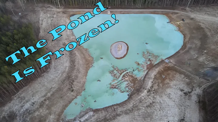 5-Acre Pond Freezes Over: See the Beauty!