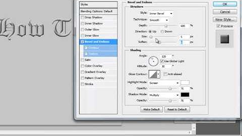 How to Create Metal Texture in Photoshop CS5