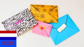 schattige origami-envelop vouwen | supereenvoudig & snel | liefdesbrieven versieren | cadeaubon