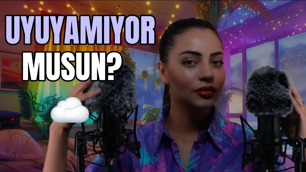 Bu ASMR ile UYUYACAKSIN ✨ (Fısıltı, Mikrofon kaşıma)
