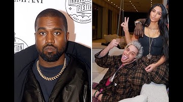 KANYE Takes Shot at PETE DAVIDSON on SNIPPET