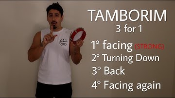 HOW TO PLAY THE TAMBORIM - SAMBA CARRETEIRO (Beginners).