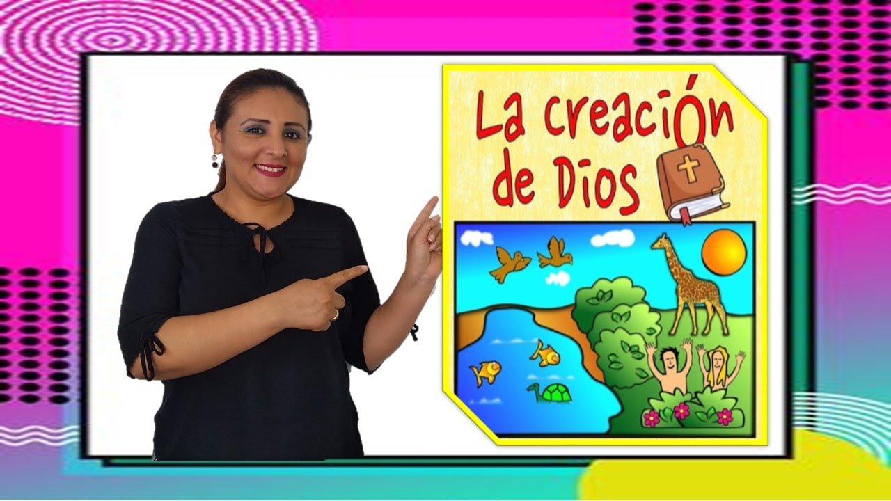 La creación de Dios para niños