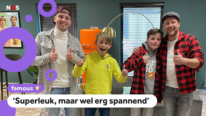 Dylan Haegens zoekt kleine versie van zichzelf