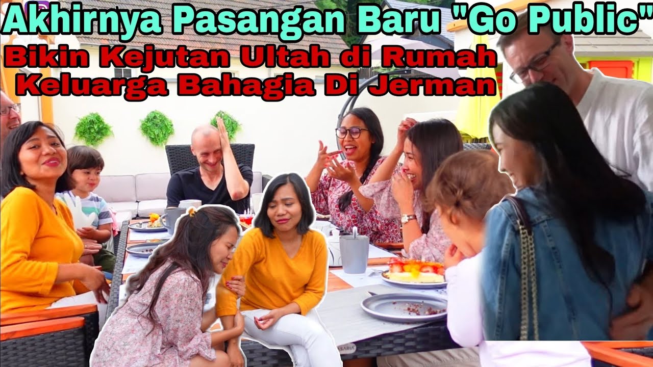 BIKIN KEJUTAN ULTAH DI RUMAH KELUARGA BAHAGIA DI JERMAN - YouTube