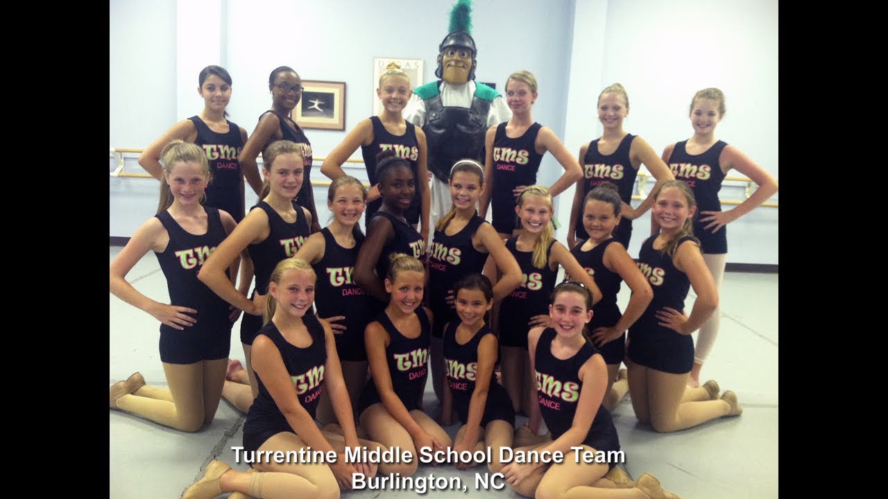 Turrentine Middle School Dance Team  National Dance  Day 