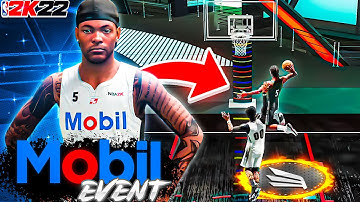 I Took My 2-WAY SLASHING SHOT CREATOR To The MOBIL 1 Event In NBA 2K22 & This Happened...