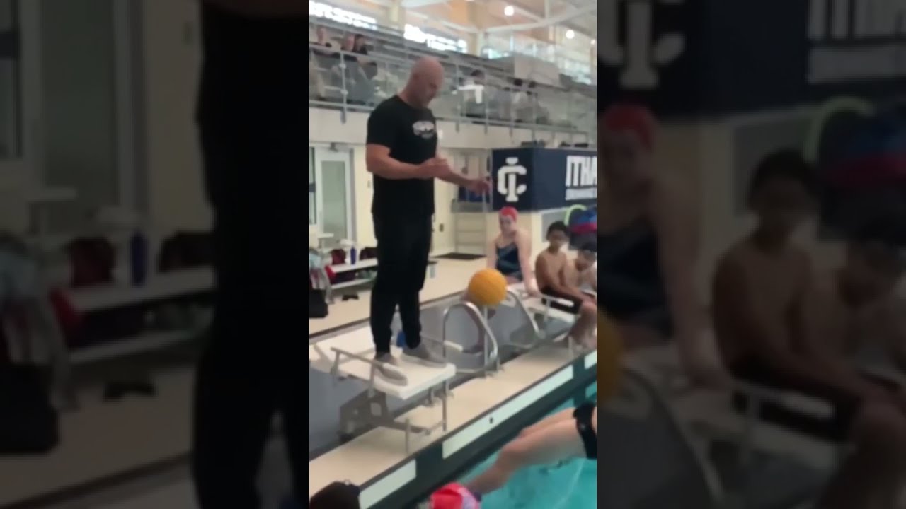 Backstroke Start Drill