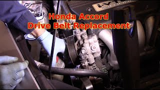 Drive Belt Tensioner Replacement 2003-2013 Honda Accord
