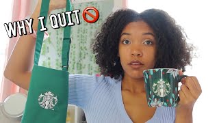 why i QUIT working at Starbucks during a pandemic | spilling the tea ☕️ | TayyLiz