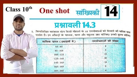 Prashnawali 14.3class 10th || Ncert class10th Exercises 14.3 one shot || by Shaddam sir