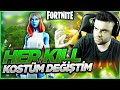 HER KİLİMDE KOSTÜM DEĞİŞTİM ! FORTNITE CHALLENGE