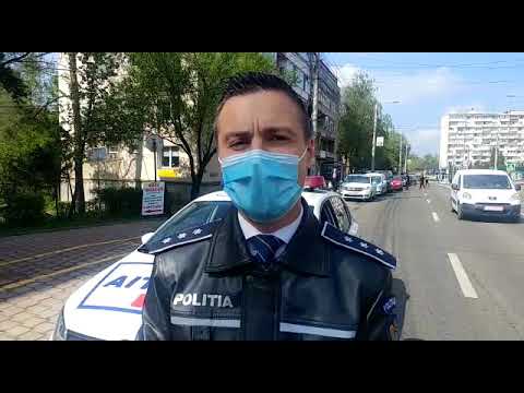 Poliția patrulează străzile Sucevei cu efective sporite de 1 mai