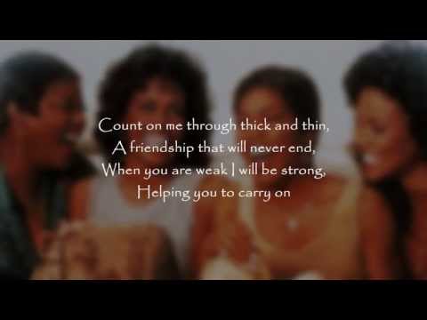 Whitney Houston (+) Count On Me (With Cece Winans)