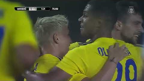 Qarabağ 2-1 HJK UEFA Avropa Liqası 3-cü təsnifat Mərhələsi İlk Oyun