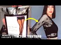 How To DIY A Crop Top With Tights | TikTok Testers