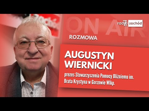 Augustyn Wiernicki prezes Stowarzyszenia Pomocy Bliźniemu im. Brata Krystyna w Gorzowie Wlkp.