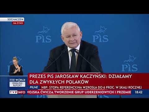 Kaczyński: Wojna na Ukrainie w pewnych zakresach przybrała charakter światowy [CAŁE WYSTĄPIENIE]