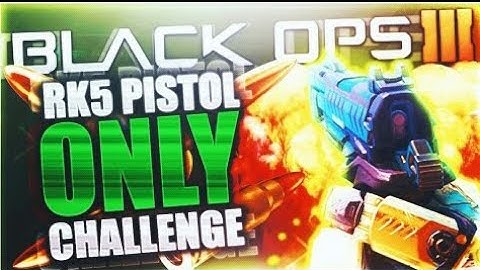 RK5 Pistol Only Challenge!