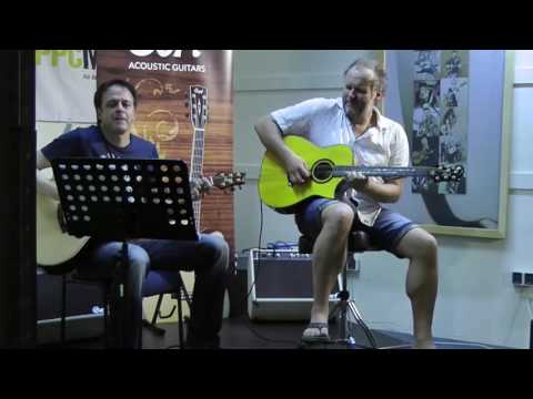 Cort Luxe and NDX Guitar and Cort AF60 played by Ralf Sommerfeld and Joachim Schütte