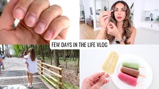 VLOG | Healing Damaged Nails, Healthy DIY Popsicles & Nourished3's Next Chapter | Annie Jaffrey