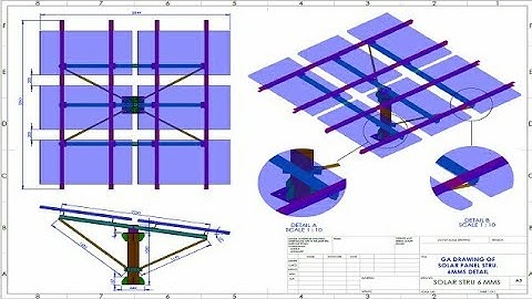 #Solar structure design solar mounting structure#solar structure mounting design structure design#