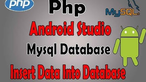Insert Data into MySql Database By Php  || Android Volley Tutorial || * Android Studio *