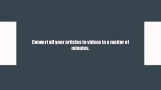 Articles To Video