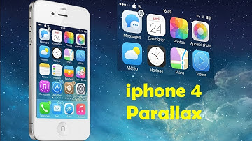 Parallax effect for iphone 4