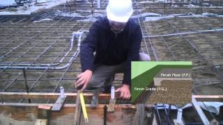 http://www.learningconstruction.com Step by Step Tutorials: A concrete slab is a common structural element of modern buildings. 