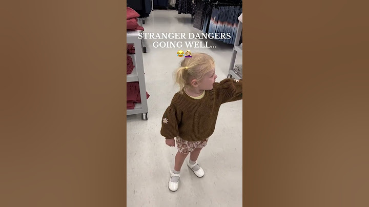 What Happens When A Toddler Meets Strangers In Public?