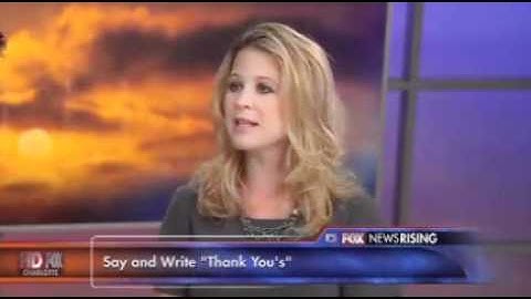 Manners and Etiquette • Holiday Etiquette on WCCB • Aimee Symington