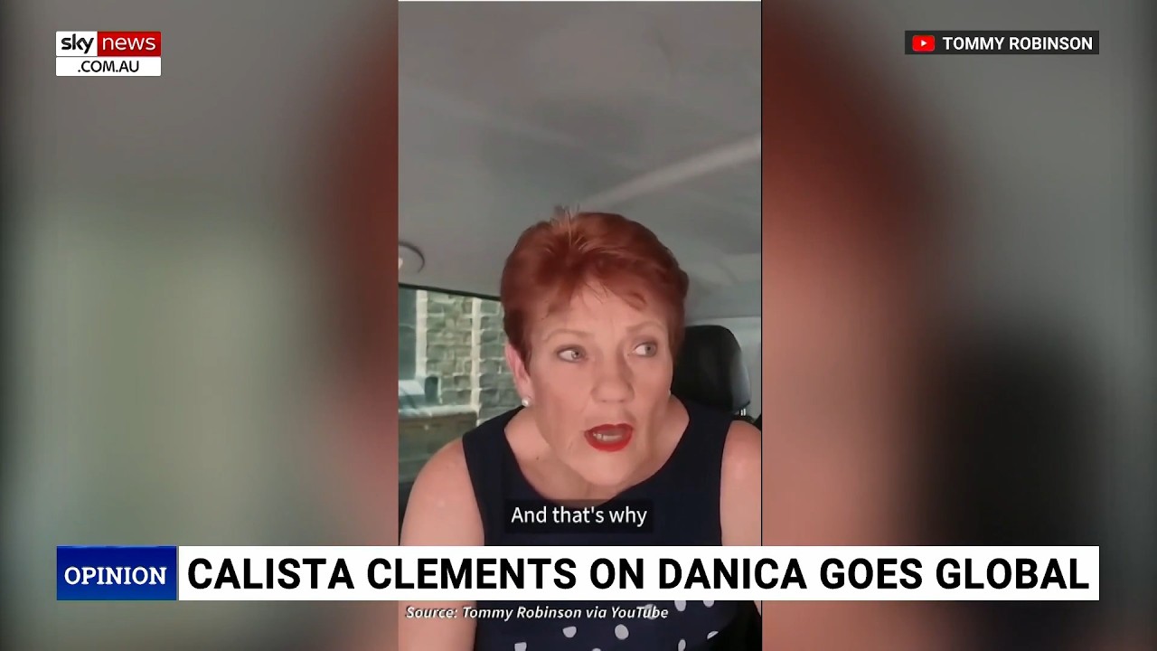 ‘This is not Great Britain to me’: Pauline Hanson ‘gobsmacked’ after tour with Tommy Robinson