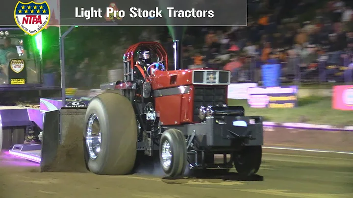 Light Pro Stock Tractors Pulling at Ridgeland, WI ...