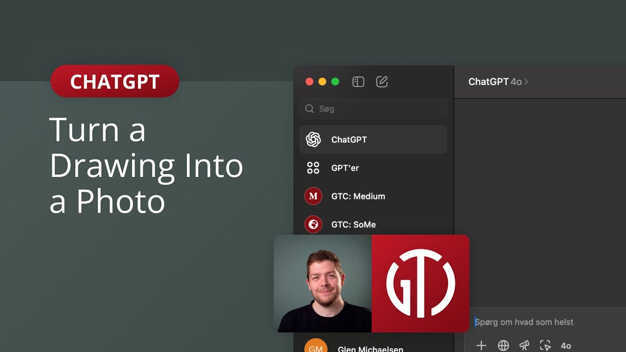 Turn a Sketch (or Drawing) Into a Realistic Photo with ChatGPT - YouTube