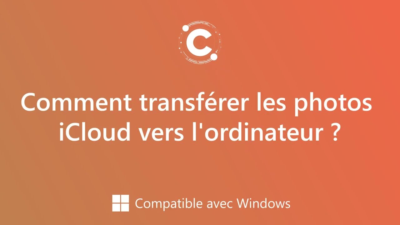 Télécharger toutes les photos iCloud sur son PC YouTube