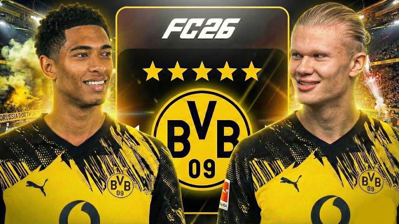 ESKİ YILDIZLARIYLA DORTMUND 'U DÜNYANIN EN İYİSİ YAPMAYA ÇALIŞTIM ! EA FC 26 REBUILD