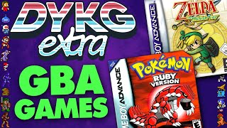 Game Boy Advance (GBA) Game Facts